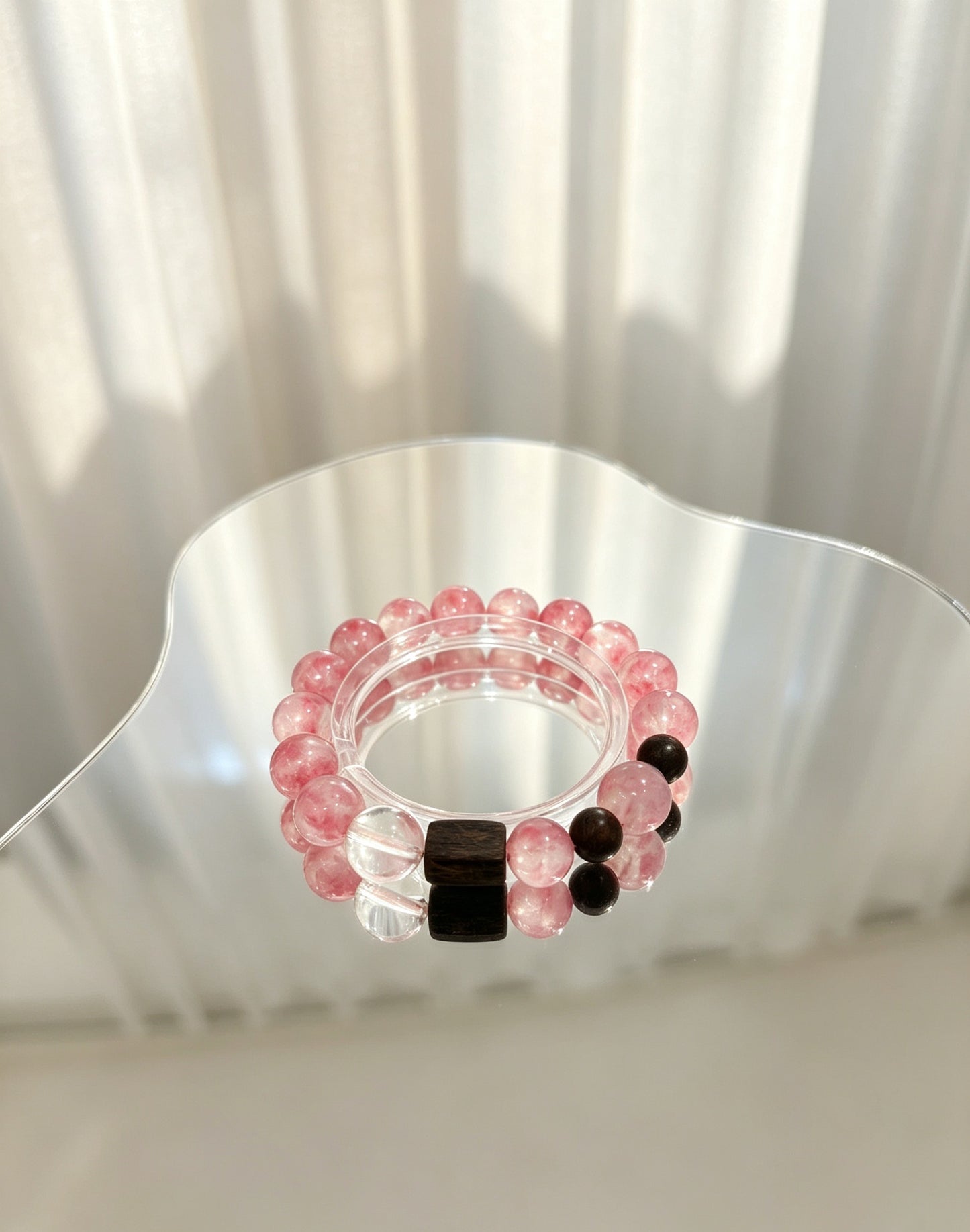Natural Rose Quartz Bracelet