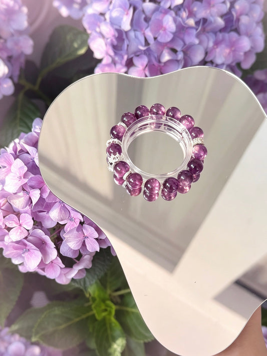 atural Amethyst Bracelet 天然紫水晶手串