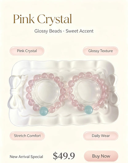 天然粉水晶Pink Crystal
