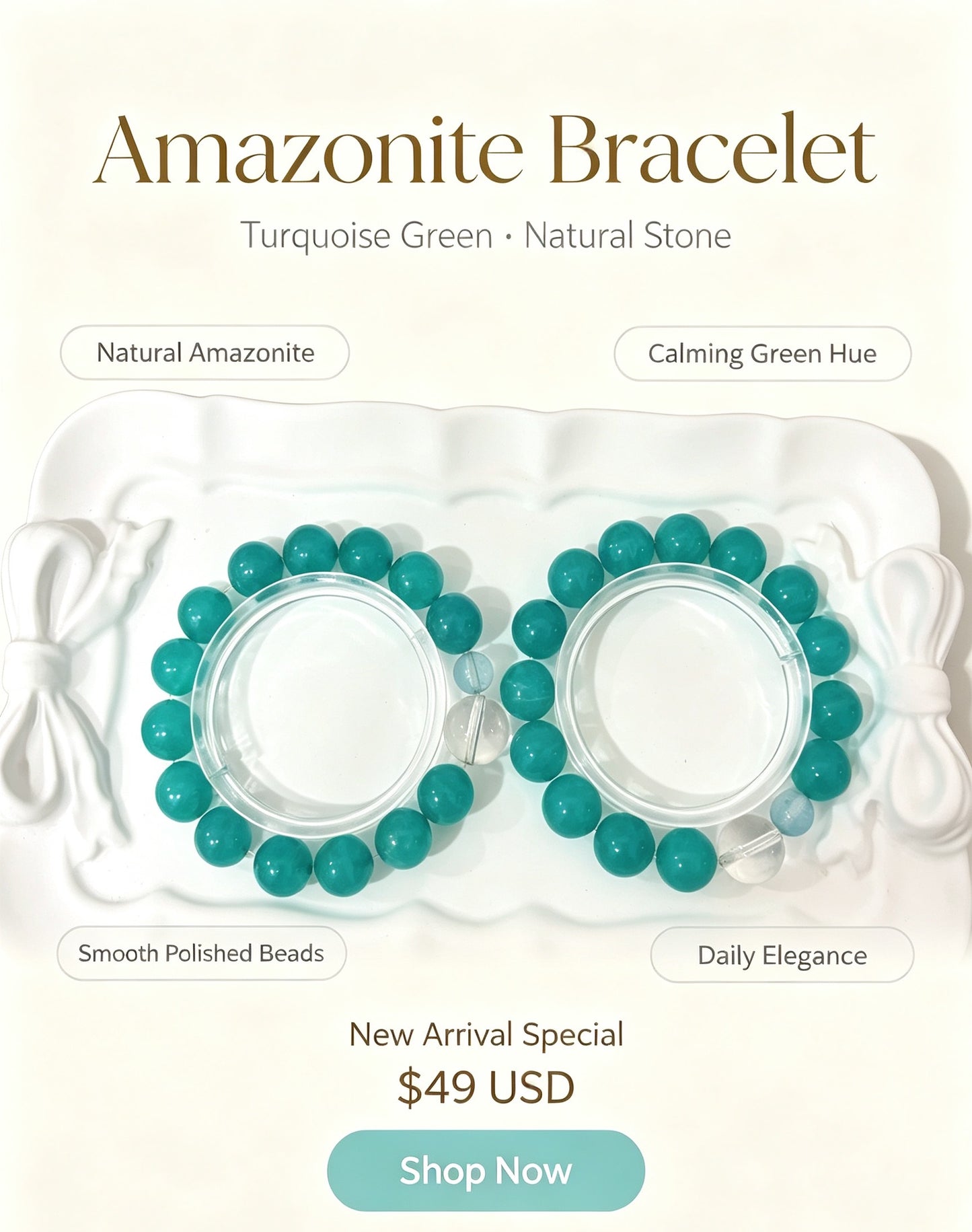 Amazonite Bracelet 天河石手串