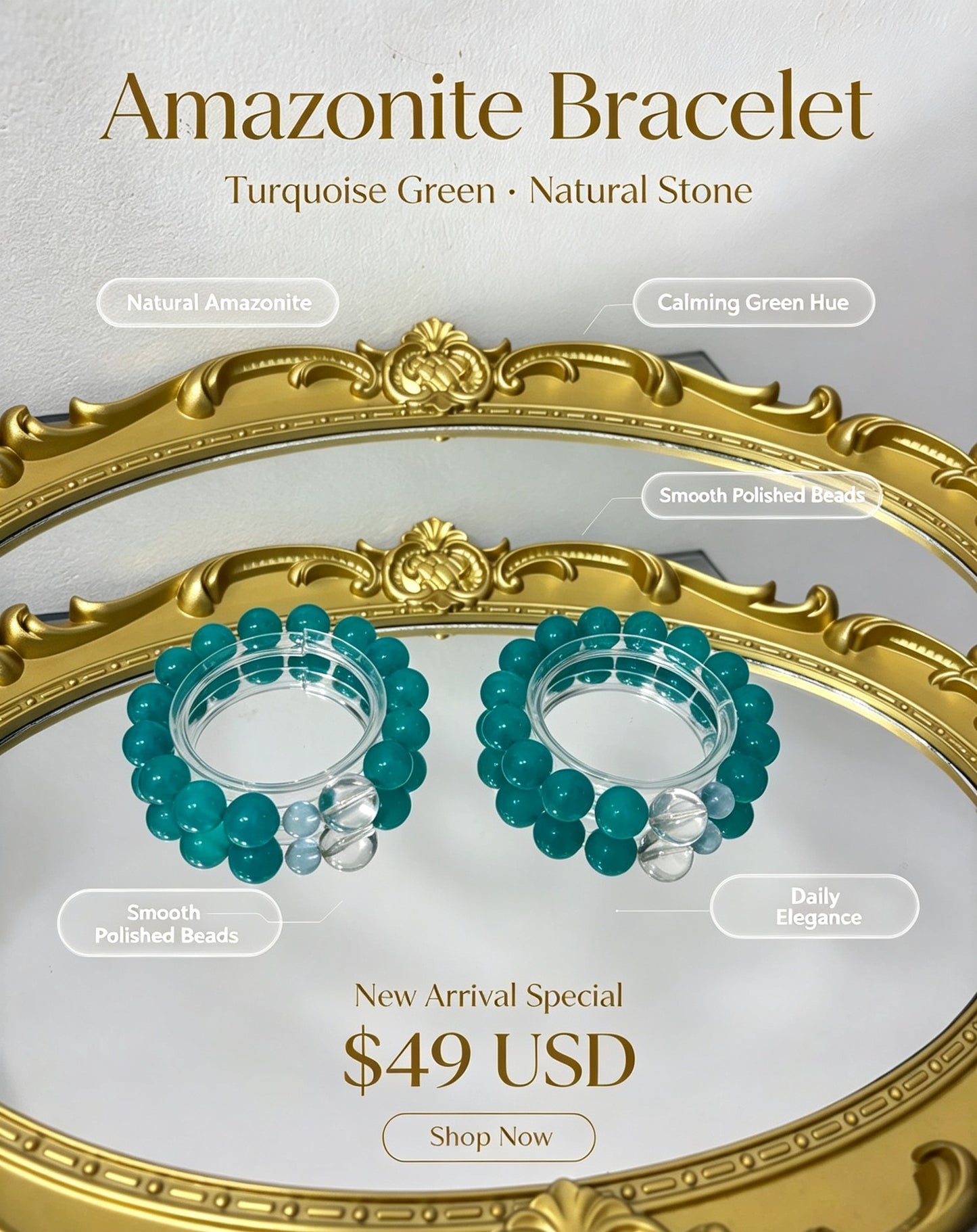 Amazonite Bracelet 天河石手串
