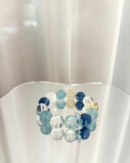 Bracelet en pierres naturelles mélangées