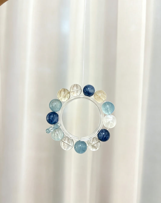 Natural Mixed Gemstone Bracelet 天然多宝水晶手串