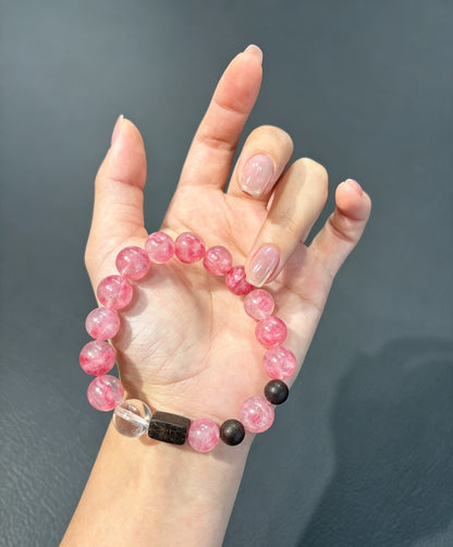 Natural Rose Quartz Bracelet