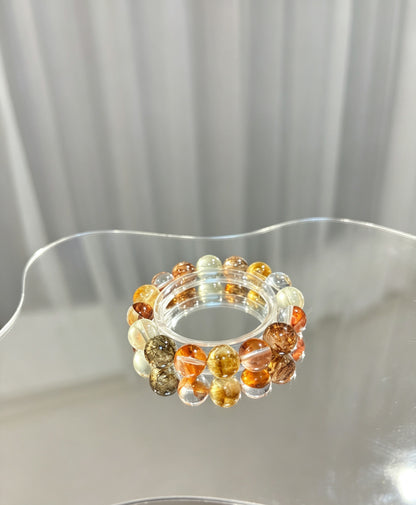 Bracelet en pierres mélangées naturelles