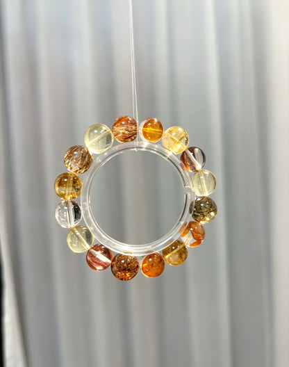 Bracelet en pierres mélangées naturelles