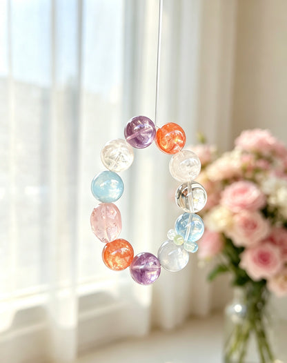 Bracelet en pierres naturelles mélangées