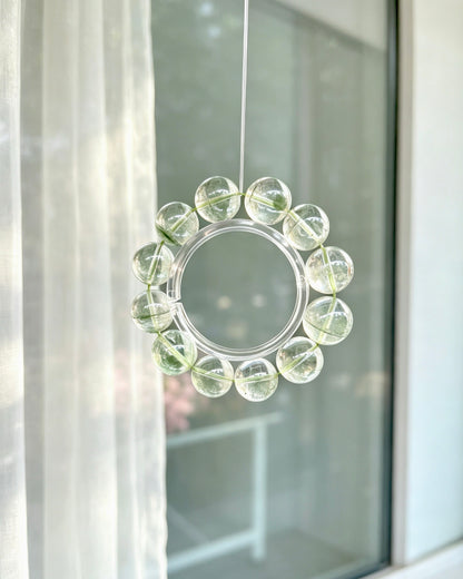 Natural Green Phantom Quartz Bracelet 天然绿幽灵水晶手串